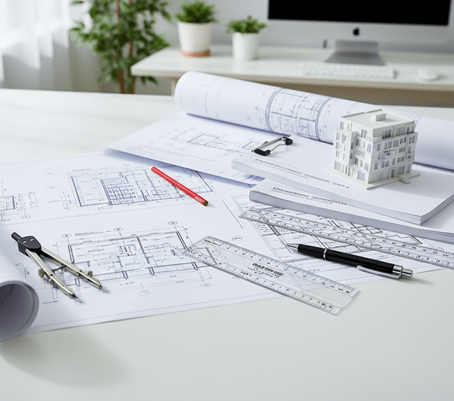 Engineering compliance documents and blueprints
